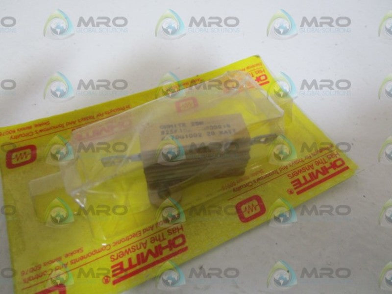 OHMITE RESISTOR 825F10K ORIGINAL PACKAGE