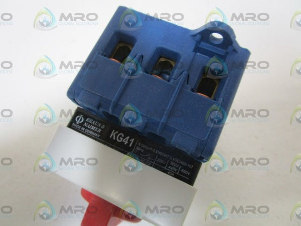KRAUS & NAIMER KG41.K300/USA001.VE2 DISCONNECT SWITCH NSMP
