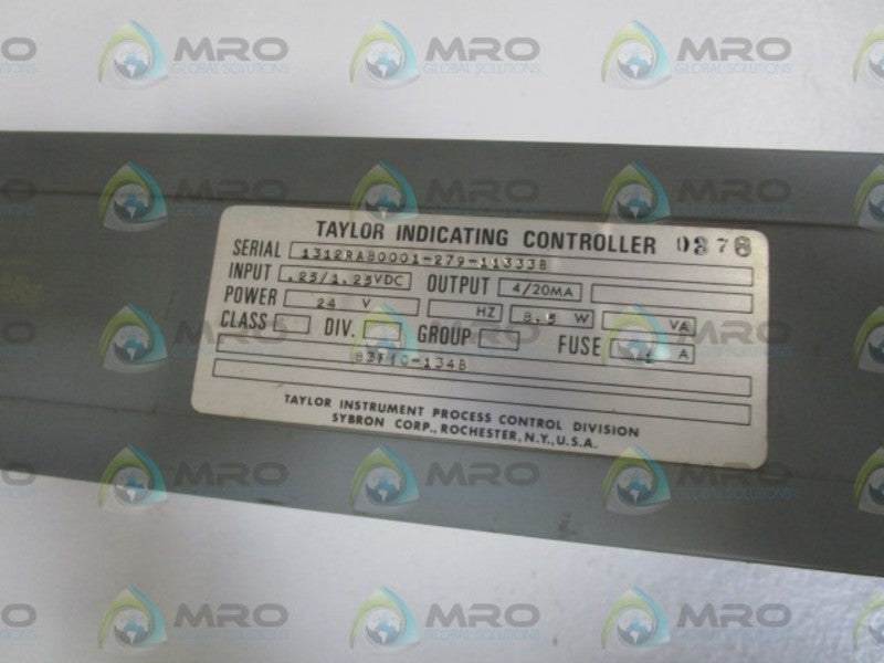 TAYLOR INDICATING CONTROLLER 83FIC-134B (AS PICTURED) NSNP
