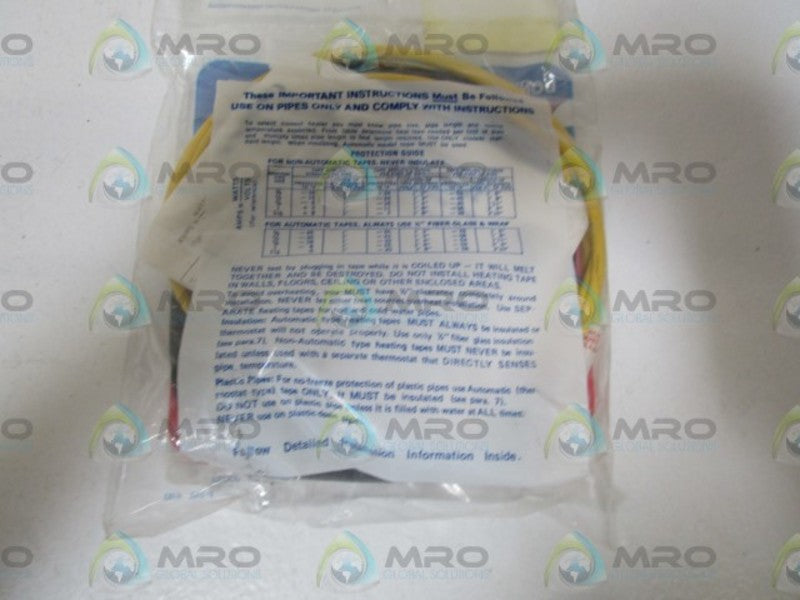 SMITH-GATES ELECTRIC HEATING TAPE NSMP