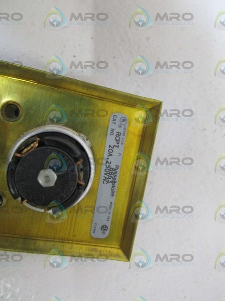 RUSSELLSTOLL RECEPTACLE 8863 NSMP