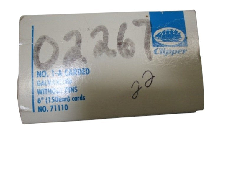LOT OF 22 CLIPPER BELT FASTENER S 6" (150MM) CARDS NO.71110 NSMP