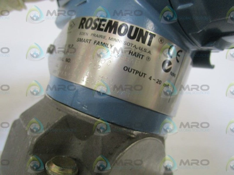 ROSEMOUNT PRESSURE TRANSMITTER 3051CD1A02A1AS5E5A0078 NSNP