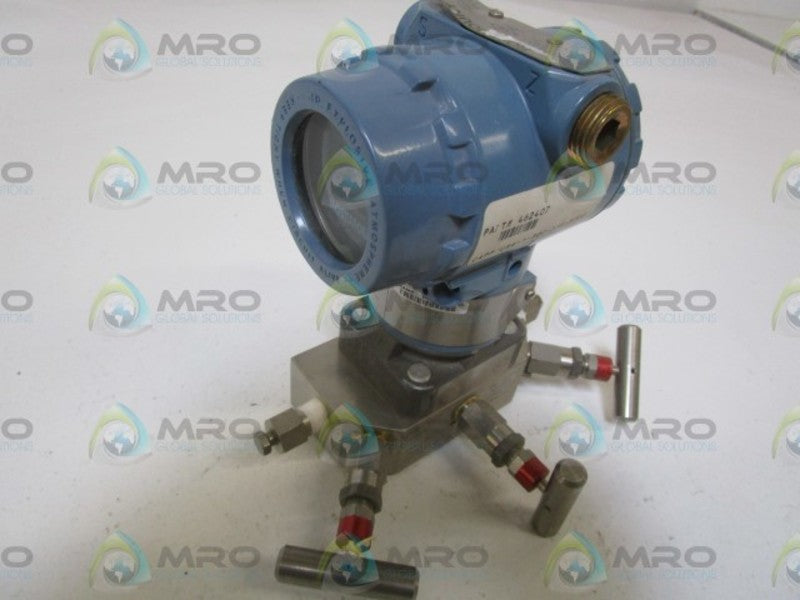 ROSEMOUNT PRESSURE TRANSMITTER 3051CD1A02A1AS5E5M5 REMANUFACTURED