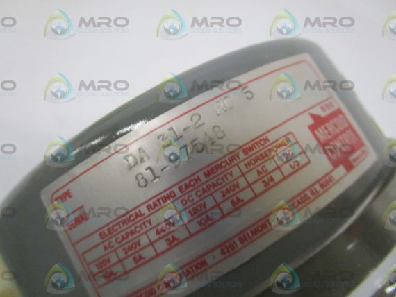 MERCOID CONTROL DA31-2 RG 5 SWITCH NSMP