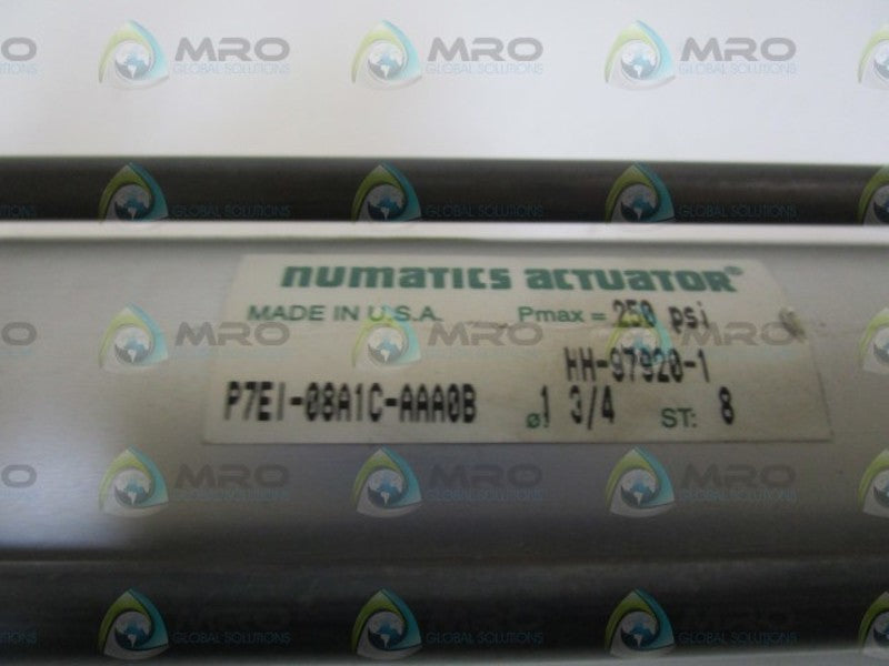 NUMATICS ACTUATOR P7EI-08A1C-AAA0B NSNP