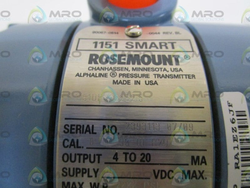 ROSEMOUNT 1151DP3S22B2I5 REMAN