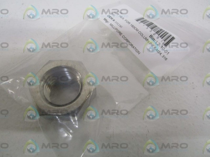 MILLIPORE CORP. HEX NUT 101240 NSNP
