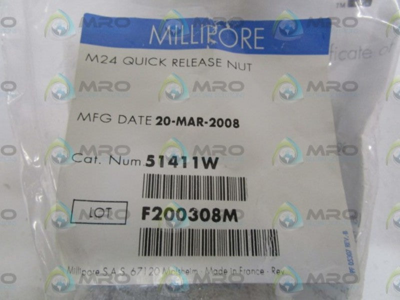 MILLIPORE M24 QUICK RELEASE NUT 51411W NSMP