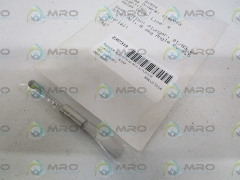 FISHERC1 ACTUATOR PLUNGER 81934 NSNP IN BAG