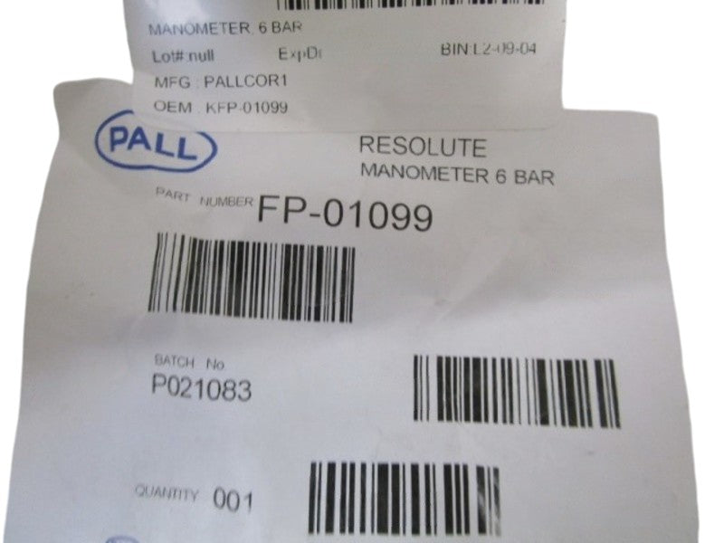 PALL NANOMETER FP-01099 NSNP IN BAG