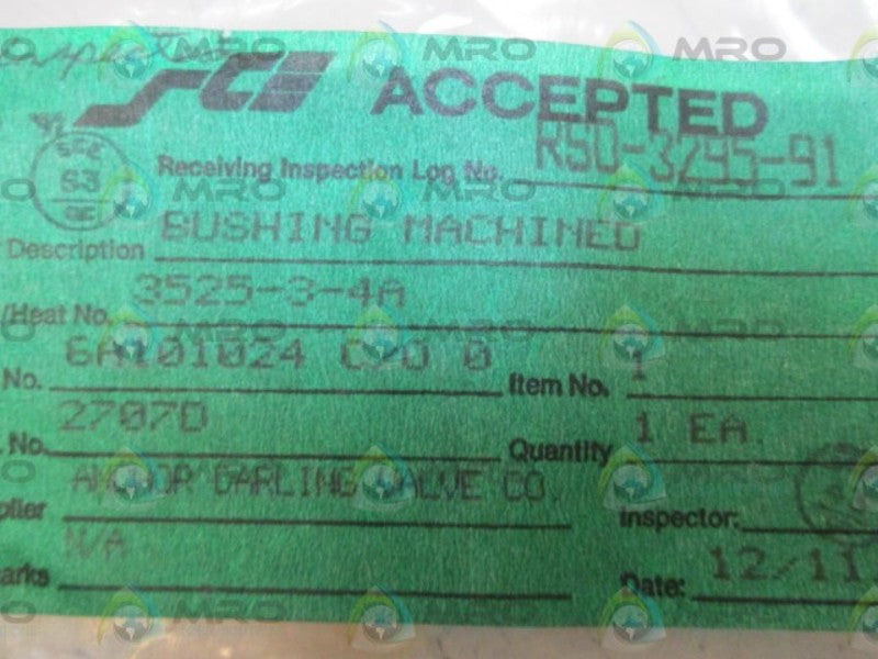 BUSHING MACHINED 3525-3-4A  NSNP