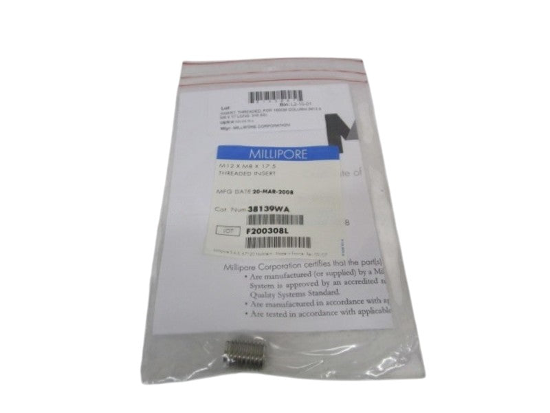 MILLIPORE CORP. THREADED INSERT 38139WA NSMP