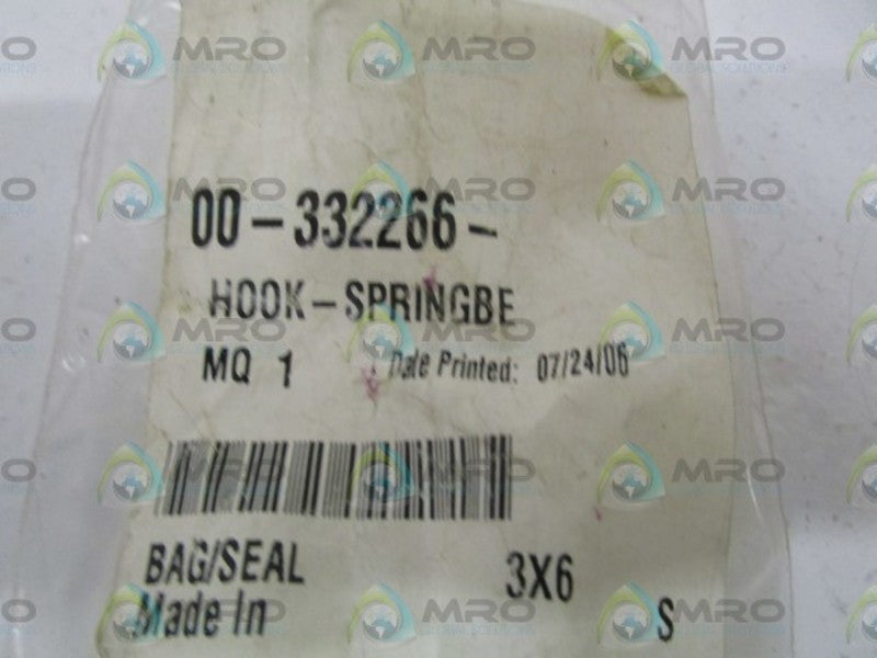 HOBART SPRINGBE-HOOK 00-332266 NSNP IN BAG