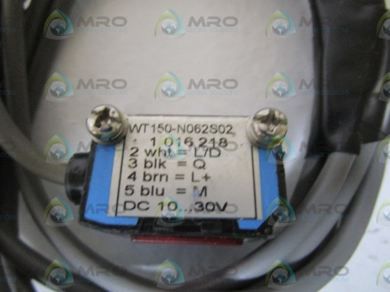 SICK PHOTOELECTRIC PROXIMITY SWITCH WT150-N062S02 UNMP