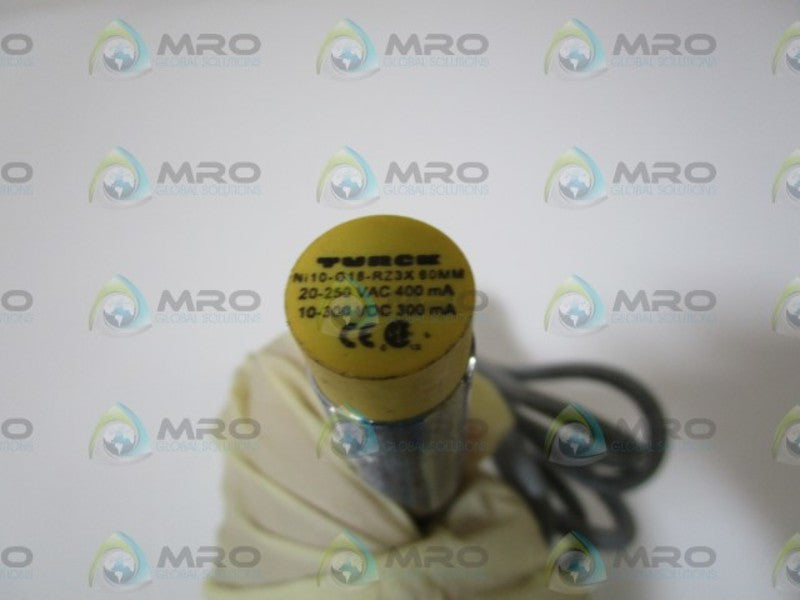 TURCK PROXIMITY SENSOR Ni10-G18-RZ3X 60MM NSNP