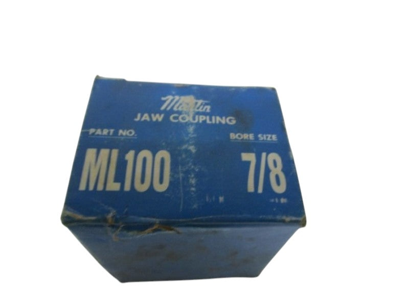 MARTIN JAW COUPLING 7/8" ML100 NSMP