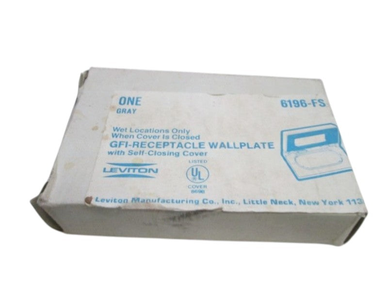 LEVITON GFI-RECEPTACLE WALLPLATE 6196-FS NSMP