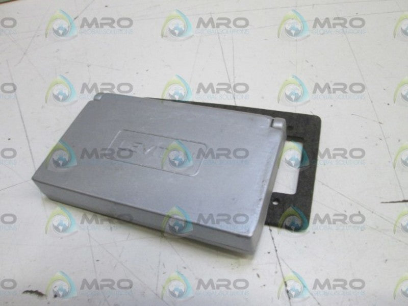 LEVITON GFI-RECEPTACLE WALLPLATE 6196-FS NSMP