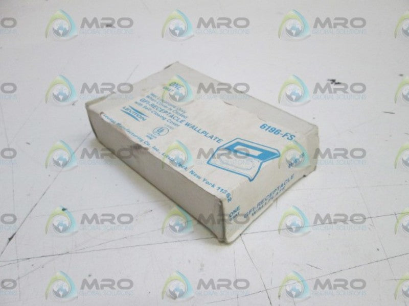LEVITON GFI-RECEPTACLE WALLPLATE 6196-FS NSMP
