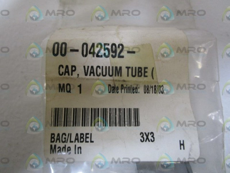 HOBART VACUUM TUBE CAP 00-042592  NSNP IN BAG