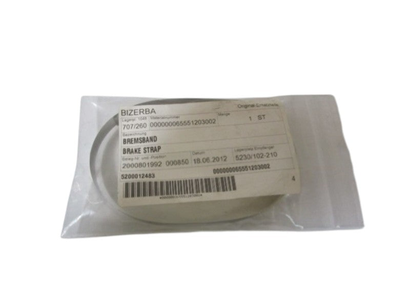 BIZERBA BRAKE STRAP 65551203002  NSNP IN BAG