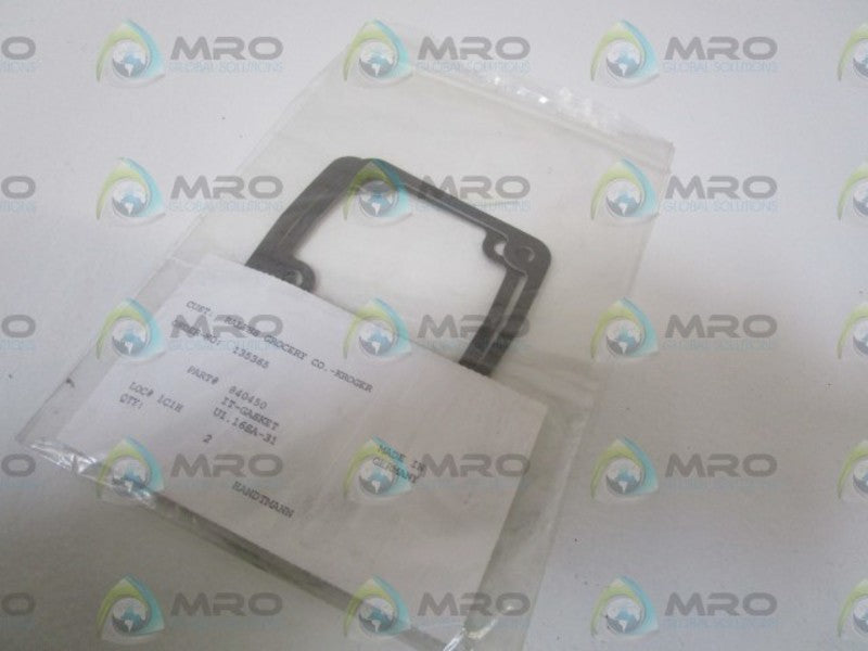 LOT OF 2 HANDTMANN IT-GASKET 840450 NSNP IN BAG