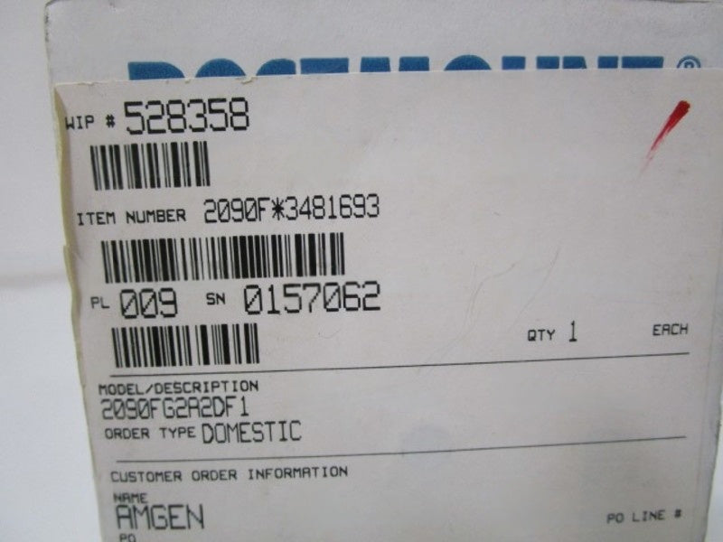 ROSEMOUNT PRESSURE TRANSMITTER 2090FG2A2DF1 NSMP