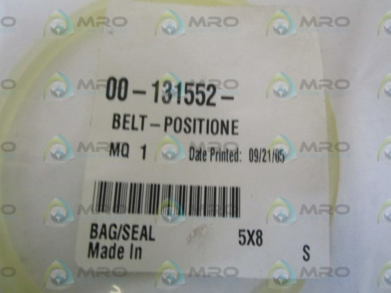 HOBART BELT-POSITIONE 00-131552 NSNP IN BAG