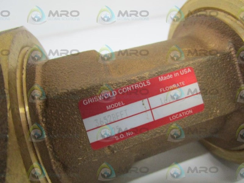 GRISWOLD VALVE 3652BFFT NSNP