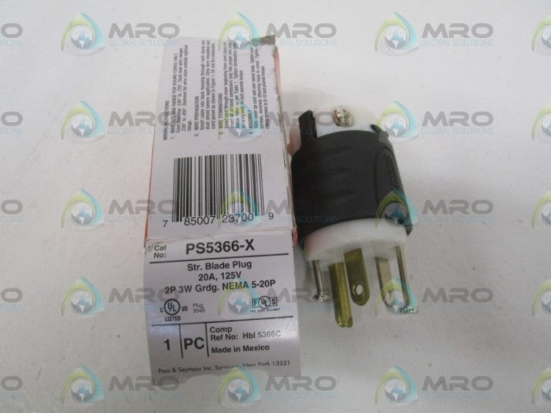 PASS & SEYMOUR PS5366-X 125V 20A NSMP