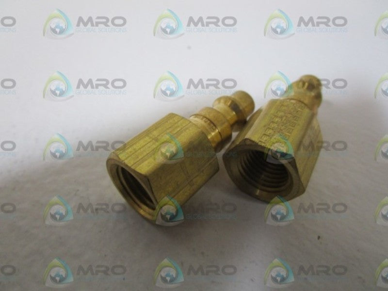 LOT OF 2 EATON/HANSEN COUPLER PLUG 11B NSNP