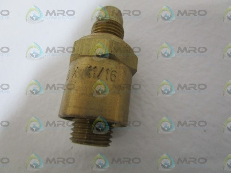 LOT OF 7 COUPLING 3/8 X 11/16 NSNP