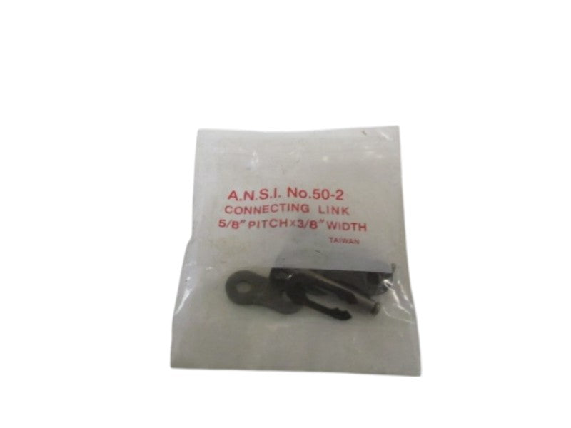 LOT OF 2 A.N.S.I 5/8" X 3/8" CONNNECTING LINK 50-2 NSMP