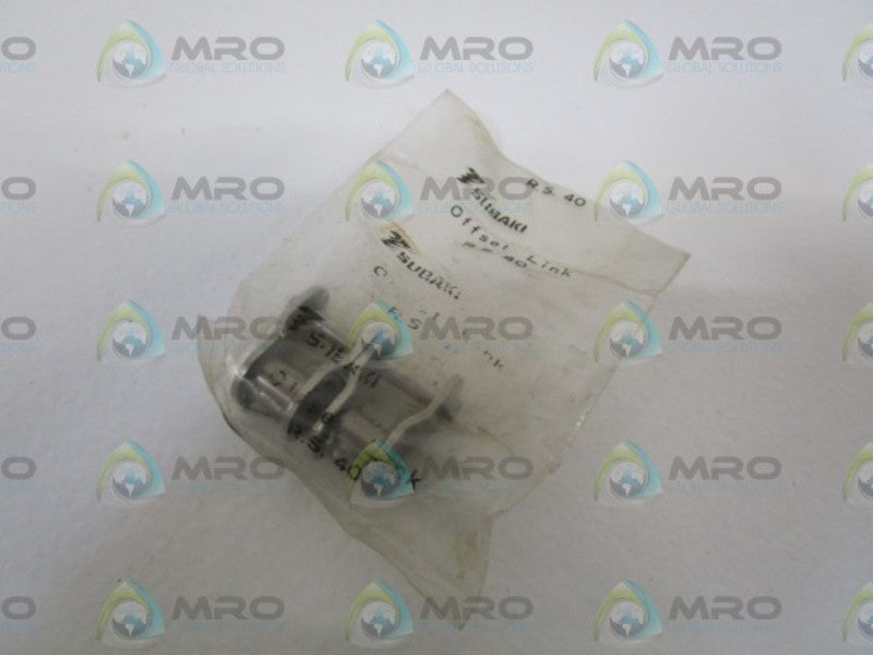 LOT OF 6 TSUBAKI OFFSET LINK R.S.40 NSMP