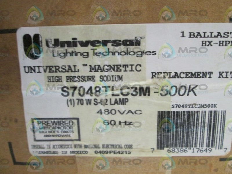 UNIVERSAL MAGNETIC REPLACEMENT KIT S7048TLC3M-500K *NEW IN BOX*