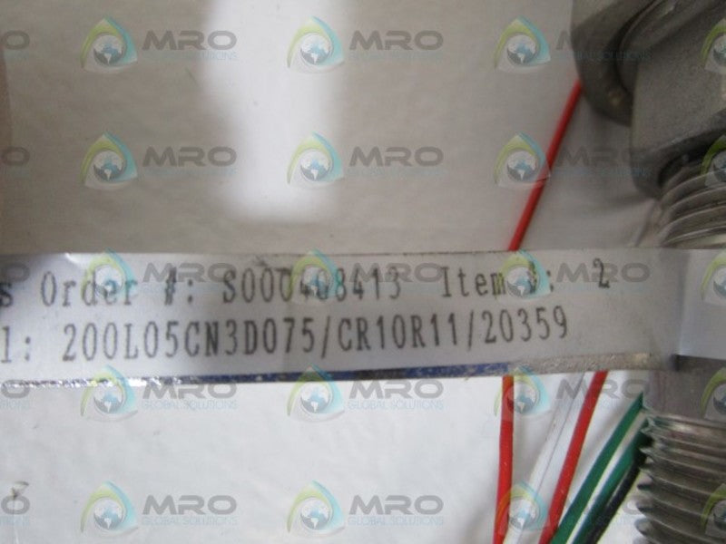 BURNS SENSOR 200L05CN3D075/CR10R11/20359  NSNP