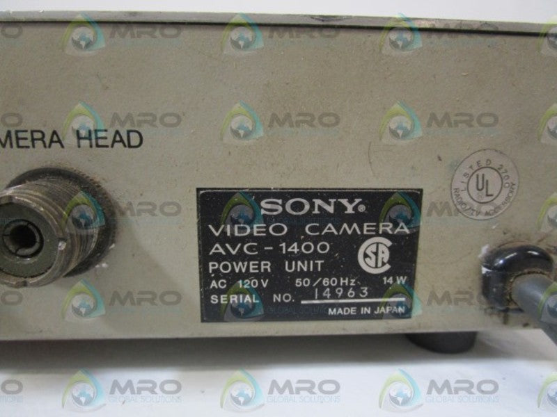 SONY VIDEO CAMERA ADAPTER AVC-1400 UNMP