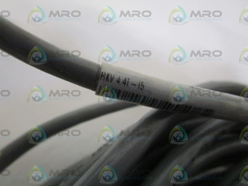 TURCK CORDSET RKV 4.4T-15 UNMP