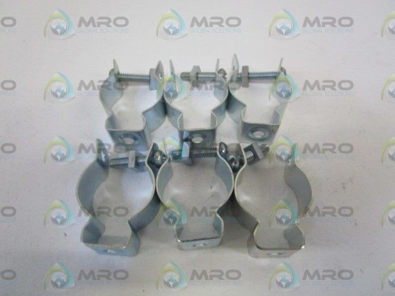 LOT OF 6 MINERALLAC HANGER W/ BOLT 2BM NSNP IN BAG