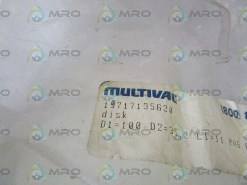 LOT OF 14 MULTIVAC DISK 19717135620 NSNP IN BAG