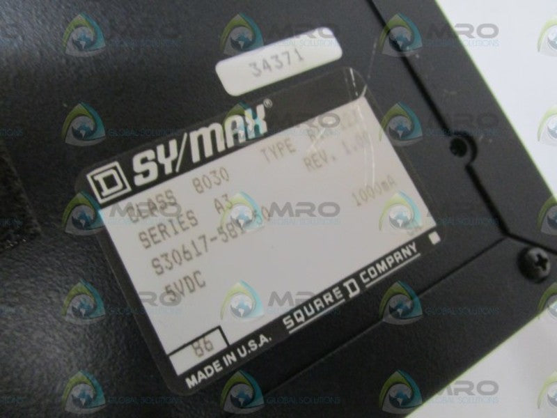 SQUARE D INPUT MODULE 8030-RIM-127 UNMP