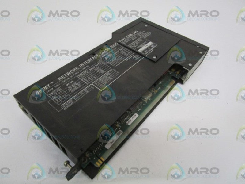 SQUARE D NETWORK INTERFACE MODULE 8030-CRM-540 UNMP