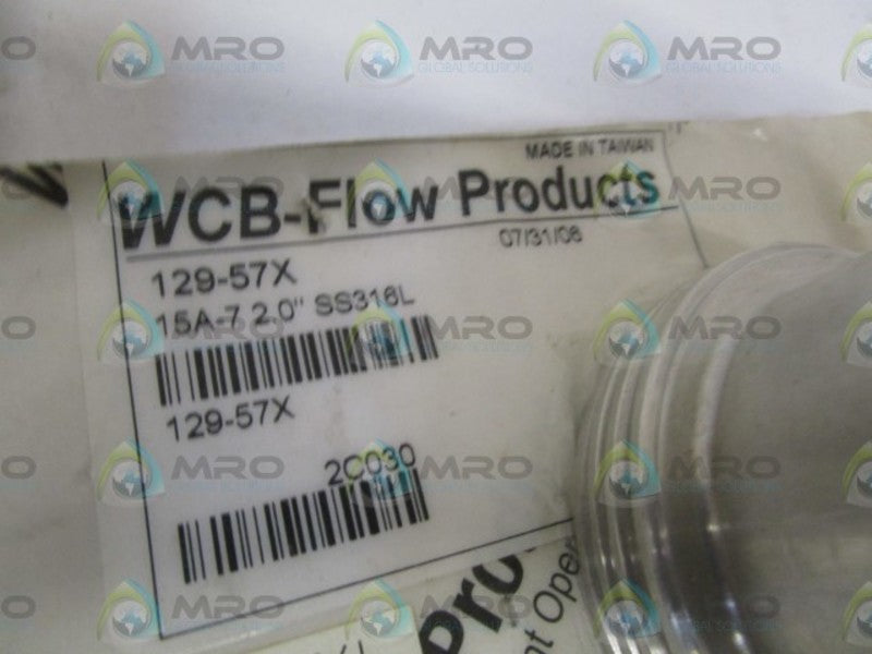 WCB-FLOW PRODUCTS 129-57X REPLACEMENT PART 2C030 ORIGINAL PACKAGE