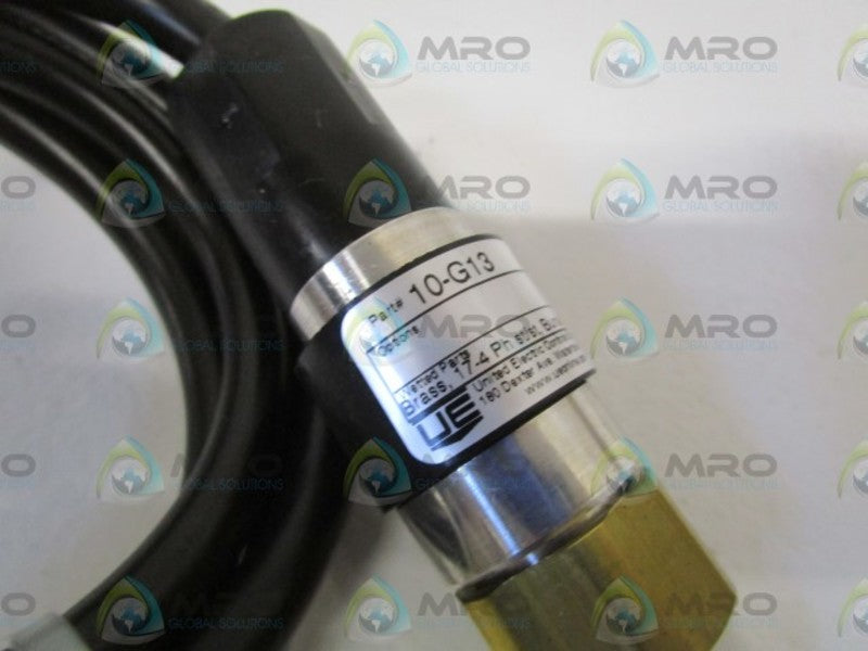 UNITED ELECTRIC 10-G13 CYLINDRICAL SWITCH NSMP