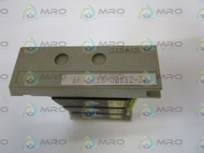 SIEMENS MEMORY CARD 6FX1818-0BX12-3A UNMP