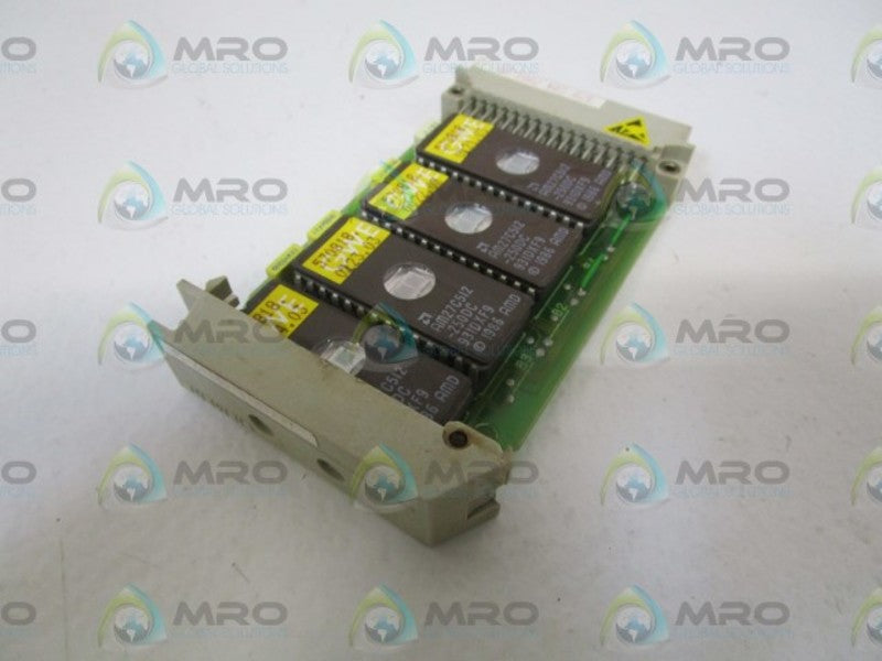 SIEMENS MEMORY CARD 6FX1818-0BX12-3A UNMP