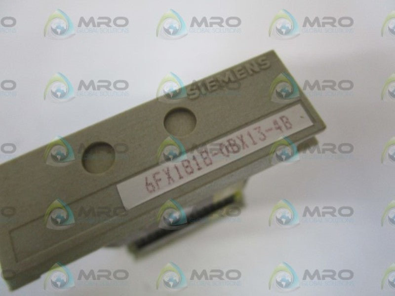 SIEMENS MEMORY CARD 6FX1818-0BX13-4B UNMP