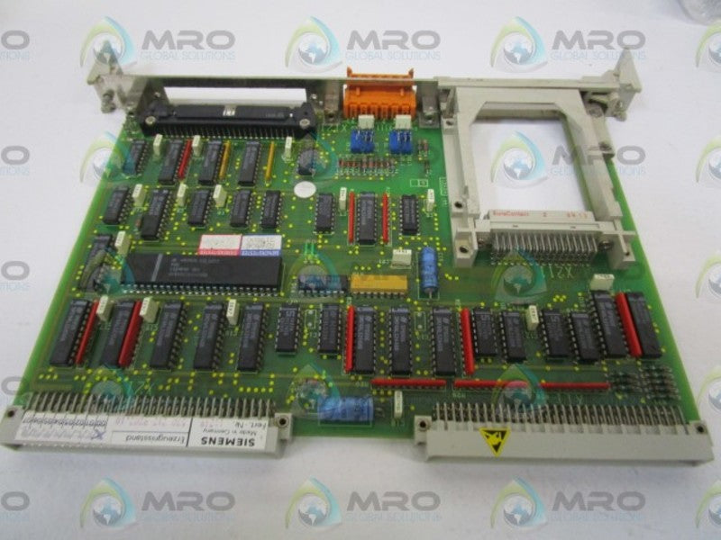 SIEMENS 6FX1121-2BB02 INTERFACE MODULE BOARD UNMP