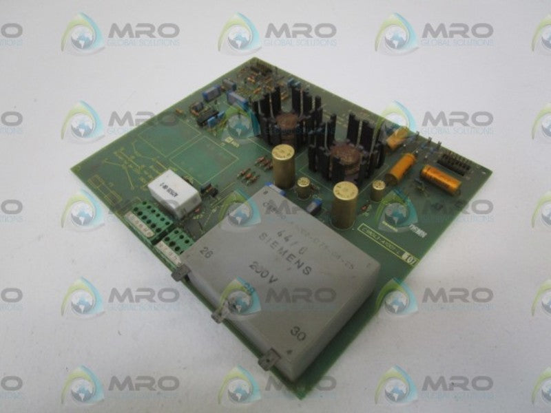 SIEMENS POWER SUPPLY C98043-A1001-L5/07 UNMP